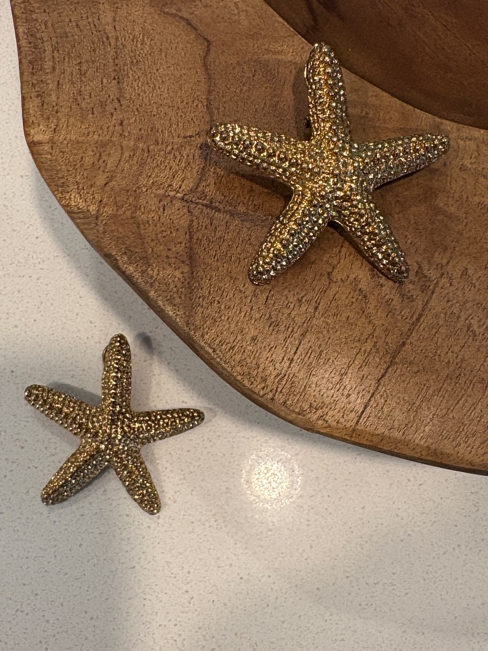 Zara Gold Starfish Stud Earrings